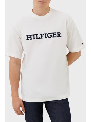 Tommy Hilfiger Pamuklu Relaxed Fit Bisiklet Yaka T Shirt Erkek T Shirt MW0MW32619 Ybr