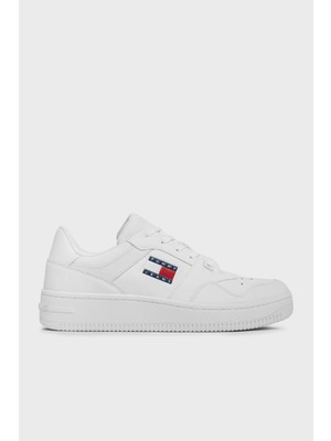 Tommy Hilfiger Retro Deri Sneaker Ayakkabı Erkek Ayakkabı Em0Em01395 Ybr