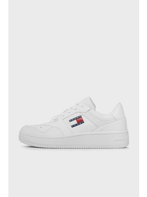 Tommy Hilfiger Retro Deri Sneaker Ayakkabı Erkek Ayakkabı Em0Em01395 Ybr