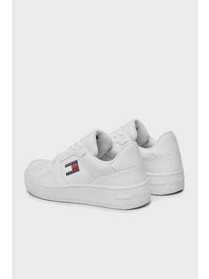 Tommy Hilfiger Retro Deri Sneaker Ayakkabı Erkek Ayakkabı Em0Em01395 Ybr