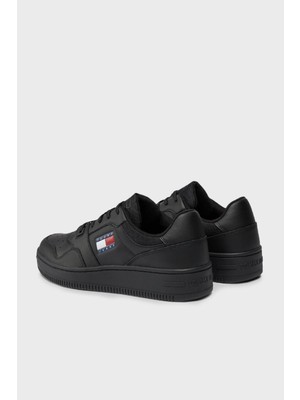 Tommy Hilfiger Retro Deri Sneaker Ayakkabı Erkek Ayakkabı Em0Em01395 Bds