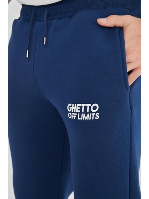 Ghetto Off Limits Basic Unisex Indigo Eşofman Altı