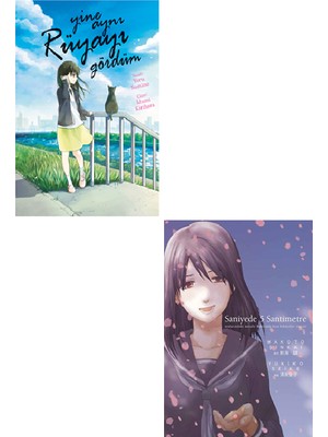 Yine Aynı Rüyayı Gördüm - Saniyede 5 Santimetre 2'li Manga Set