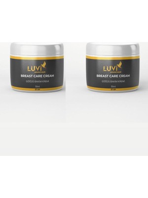 Luvi Göğüs Bakım Kremi 2'li Set 50 + 50 ml