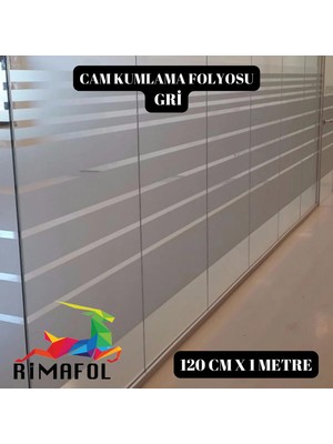 Rimafol Gri Kumlama Folyosu 120CMX1M