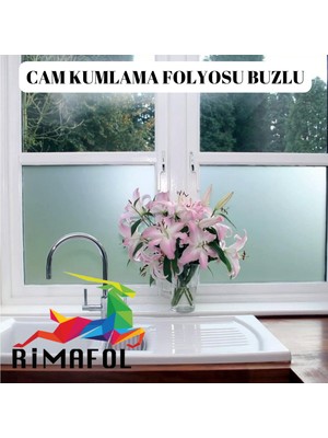 Rimafol Cam Kumlama Folyosu Buzlu Cam filmi 63CM X3METRE