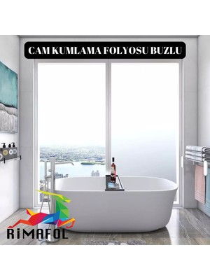 Rimafol Cam Kumlama Folyosu Buzlu Cam filmi 50cmx4metre