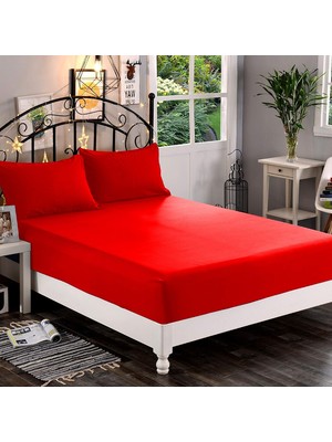 Zeren Home %100 Pamuklu Çift Kişilik Lastikli Çarşaf