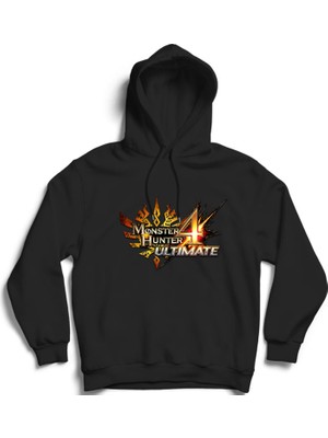 The Fame Monster Hunter Ultimate, Canavar Avcısı, Game Oyun Kapüşonlu Sweatshirt Hoodie