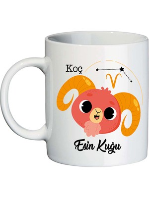 Biresimden Koç Burcuna Hediye Isimli Kupa Bardak