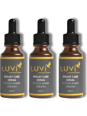 Luvi Göğüs Bakım Serumu 3 Lü Set (50ml+50ml+50ml)