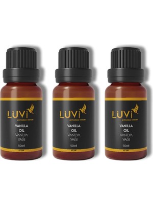 Luvi Vanilla Yağı 3 Lü Set (50ml+50ml+50ml)