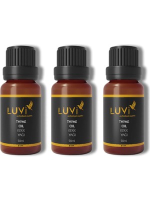 Luvi Kekik Yağı 3 Lü Set (50ml+50ml+50ml)