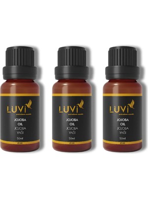Luvi Jojoba Yağı 3 Lü Set (50ml+50ml+50ml)