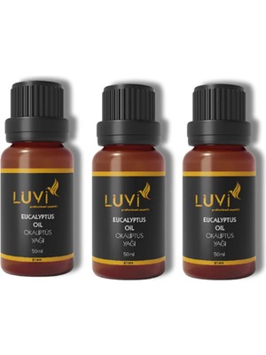 Luvi Okaliptüs Yağı 3 Lü Set (50ml+50ml+50ml)