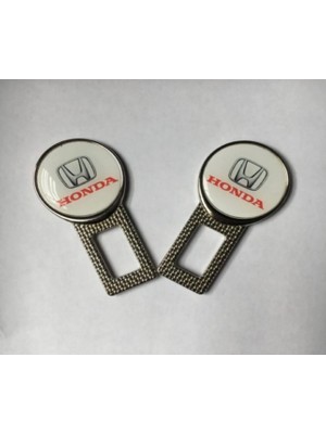 İmza Honda Civic Accord Crv Logolu Ikaz Ses Kesici Metal Toka 2 Adet