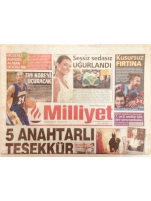 Gökçe Koleksiyon Milliyet Gazetesi 13 Aralık 2010 - Müslüman Damat Infazı    GZ40187