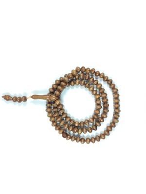 İskeçe Tesbih Naturel Zeytin Ağacı Namaz Tesbihi Sertifikalı No 3824