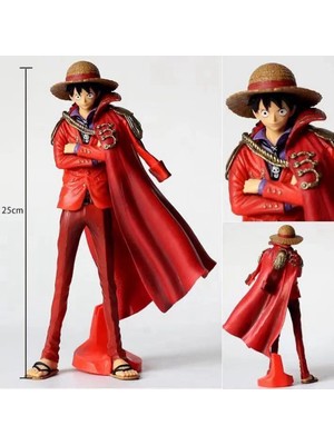 Hermoso 25CM Tek Parça Aksiyon Figürü Luffy Şekilli Kalıp Dekorasyon Anime (Yurt Dışından)