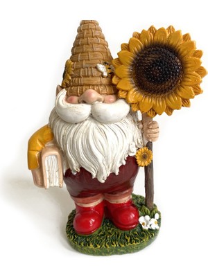 Hermoso Ayçiçeği Gnome Bebek Masaüstü Dekor Yüzü Olmayan Bebek Cüce Dekor Süsleme (Yurt Dışından)