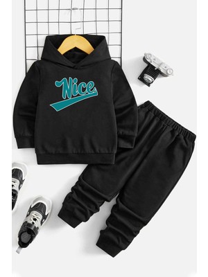 Only Trendwear  Çocuk Nice Baskılı Eşofman Takımı