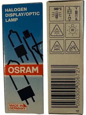 Osram 64640 150W 24V G6.35 Duylu Fcs Halojen Ampul (8 Adet)