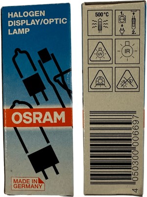 Osram 64610 Hlx 50W 12V G6.35 Duylu Brl Mikroskop Lambası (2 Adet)