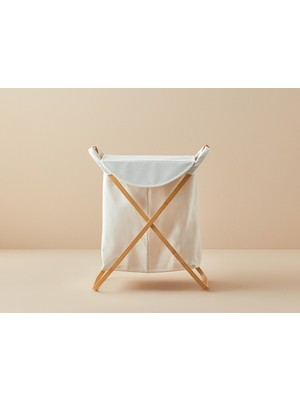 English Home Doria Çamaşır Sepeti Naturel