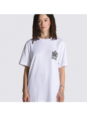 Vans Adopted A Friend Erkek Beyaz T-Shirt