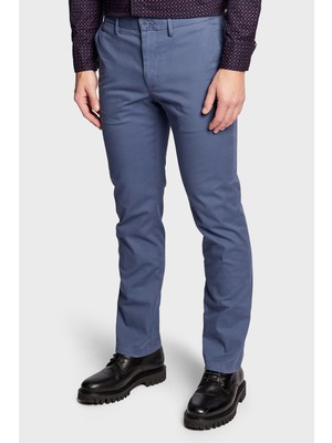 Tommy Hilfiger Chinos Denton Pamuklu Regular Fit Pantolon Erkek Pantolon MW0MW25964 Dbz