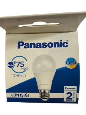 Panasonic 10,5W (75W) 4000K (Günışığı) E27 Duylu LED Ampul (2 Adet)