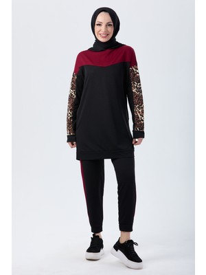 Tofisa 11182-BORDO Tunik Pantolon