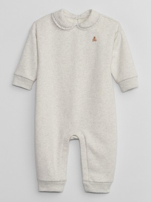 Gap Erkek Bebek Brannan Bear İşlemeli Fleece Tulum