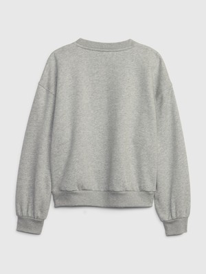 Gap Kız Çocuk Pullu Sweatshirt