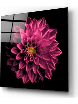 Miray Life Çiçek Cam Tablo