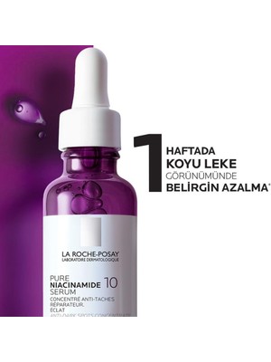 Dünyadan Hediyeler La Roche Posay Saf Niacinamide %10 Koyu Leke Karşıtı Serum