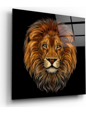 Aslan Cam Tablo