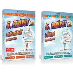 Netbil Yayıncılık 5. Periyot Matematik - Türkçe Soru Bankası