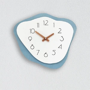 Dekoratif Modern Asimetrik Tarz Büyük Boy Duvar Saati