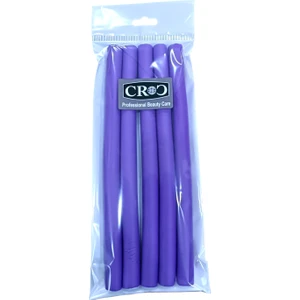 1240 Sosis Bigudi 5'li Mor Boy - 22 cm - Çap 1.5 cm