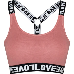 Pamuklu Love Lastik Halka Detaylı Pedli Kadın Büstiyer