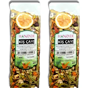 Hanzade Bitkisel Kış Çayı 200 gr x 2 Adet Zengin Içerikli