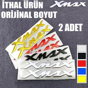 Xmax 125/250/300 2018-2022 Xmax Yazı Logo Gümüş Gri Renk