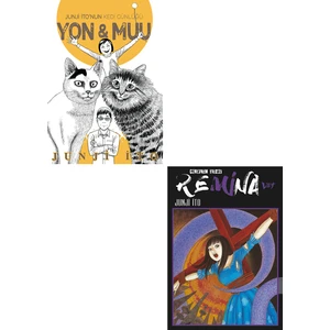 Junji Ito'nun Kedi Günlüğü Yon & Muu - Cehennem Yıldızı Remina 2'li Manga Set - Junji İto