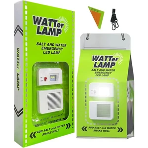 Sge Teknoloji Tuzlu Su Ile Çalışan LED Işık Lamba Deprem Çantası Kamp Acil Yardım Işığı