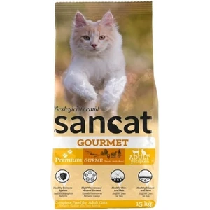 Sancat Yetişkin Kedi Maması Gurme 15 kg