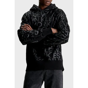 Calvin Klein Baskılı Pamuk Karışımlı Kapüşonlu Regular Fit Sweat J30J3246340GL Erkek Sweat J30J324634 0gl