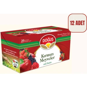 Kırmızı Meyveler Çayı 12'li