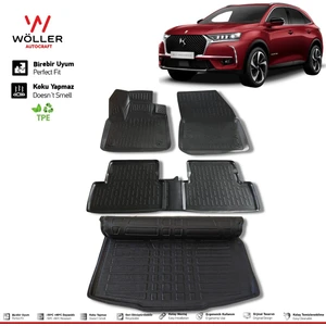 Ds7 Paspas Bagaj Havuzu Set 2019 Sonrası 3D Ultraflex Set