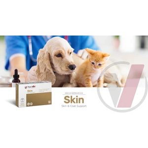 Skin Kedi Köpek Deri ve Tüy Sağlığı Destekleyici Yenilebilir Tablet 30'lu